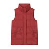 Women's High-End Mid-Length Loose Down Vest - Fashionable Plus Size for Autumn/Winter