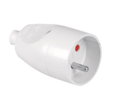 Single Socket 16A 250V Detachable With/With White - Vt-302-0011