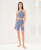 REINAMORA Air Fresh Biker Shorts Part-Length Light Fit Blue Fog