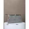 2026 Dinner bag handmade rhinestone button evening bag clutch bag banquet bag diamond dinner bag