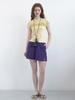ENZO BLUES Summer Essential Banding Shorts (Purple)