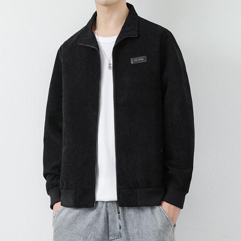 Куртка мужская осень и зима новый тренд свободная куртка молодежная мода универсальная — фото 4