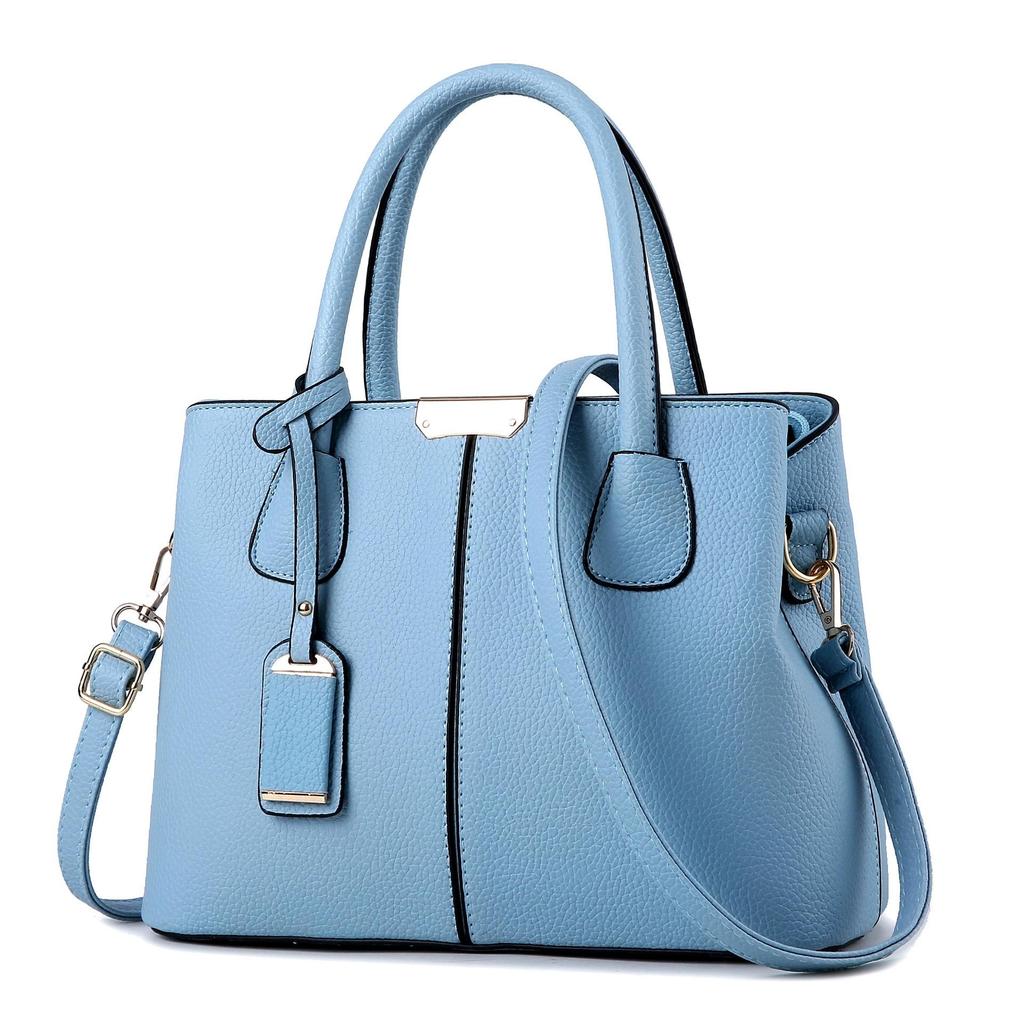 Shaping PU Leather Handbag  Stylish Versatile Tote Shoulder Bag  Large Capacity Crossbody Bag with Adjustable Straps Zip Closure
