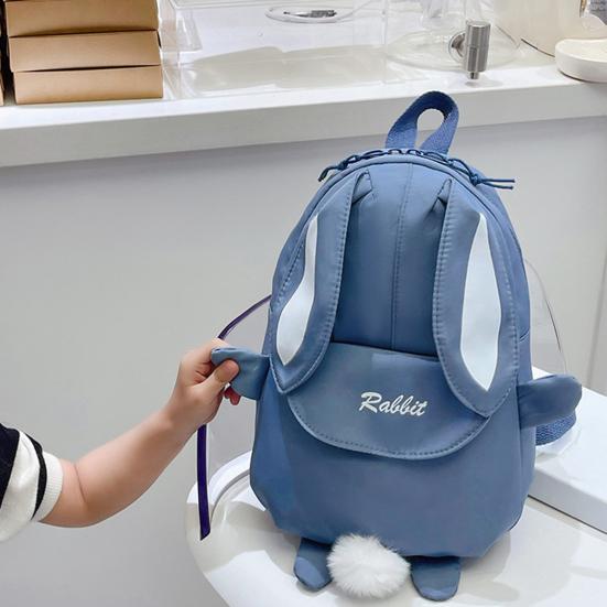 Kids Rabbit Backpack Cute Bunny School Bag with Adjustable Shoulder Straps Small Backpack for Preschool Boys Girls Kindergarten