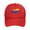 Venezuela Flag Venezuelan Pride Support Lovers Casquette  Unisexs Womens Outdoor Hats  Adjustable Sun Cap New Baseball Caps