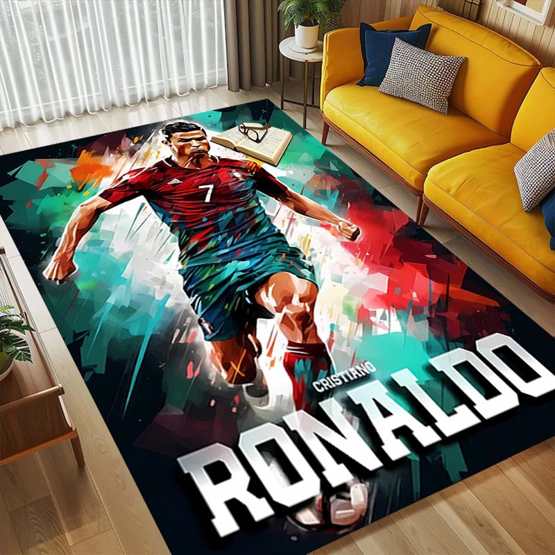 Ronaldo Art Living Room Nonslip Area Rug Soft Carpet For Bedroom Game Playroom Sofa Office Home Decor Doormat Christmas Gift C9302846