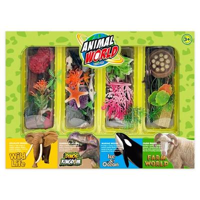 Animal World Figure Set, 1 Set, Popular Toys In Korea