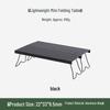 OIMG Outdoor Tactical Mini Aluminum Alloy Folding Table