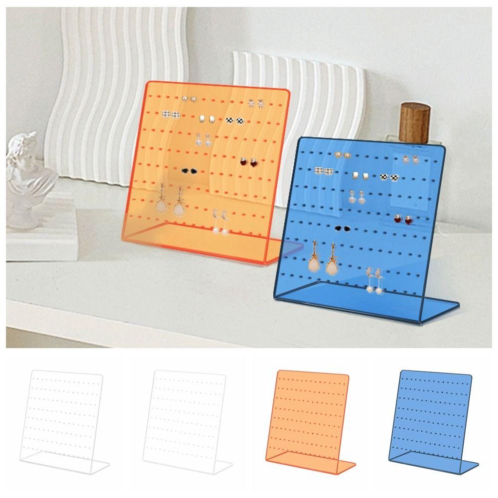 

Fashion Accessories Earring Hanger Earring Rack Earring Holder Acrylic Earrings Display Rack Women прозорий