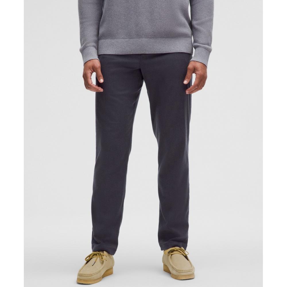 

Lululemon Брюки Abc Classic Fit 32л фланель меланж черный ночной 38