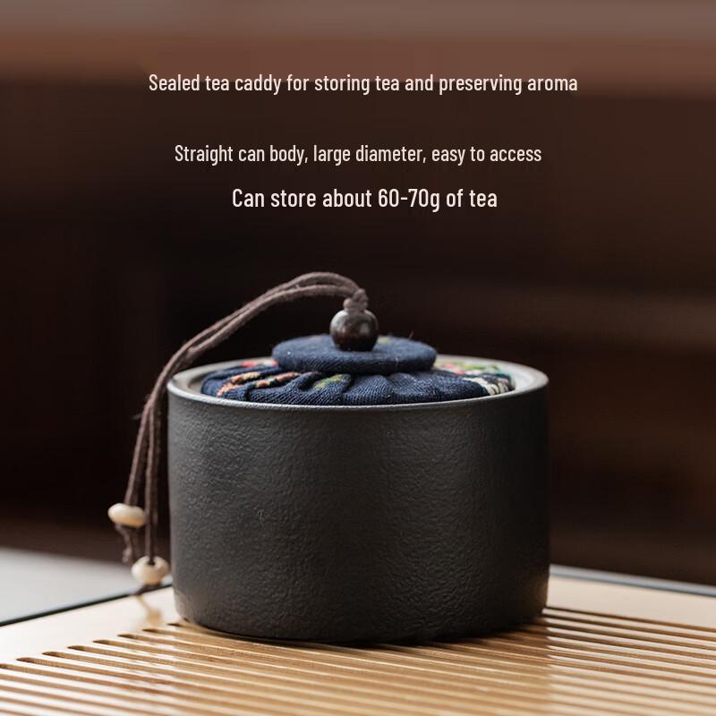 Jingdong Black Pottery Kung Fu Tea Set