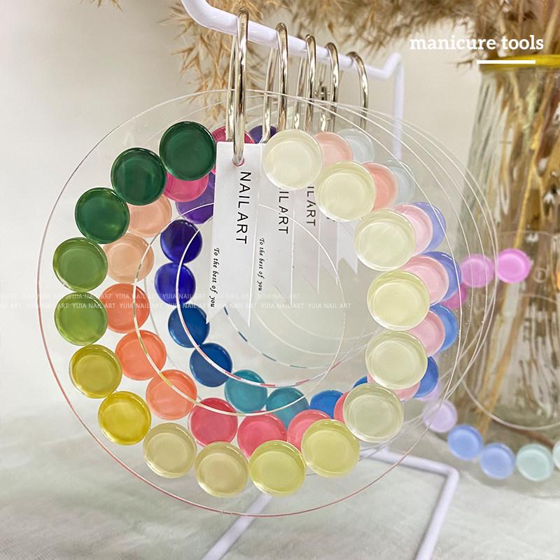 Nail Polish Color Display Board with Hanging Tag for Nail Art