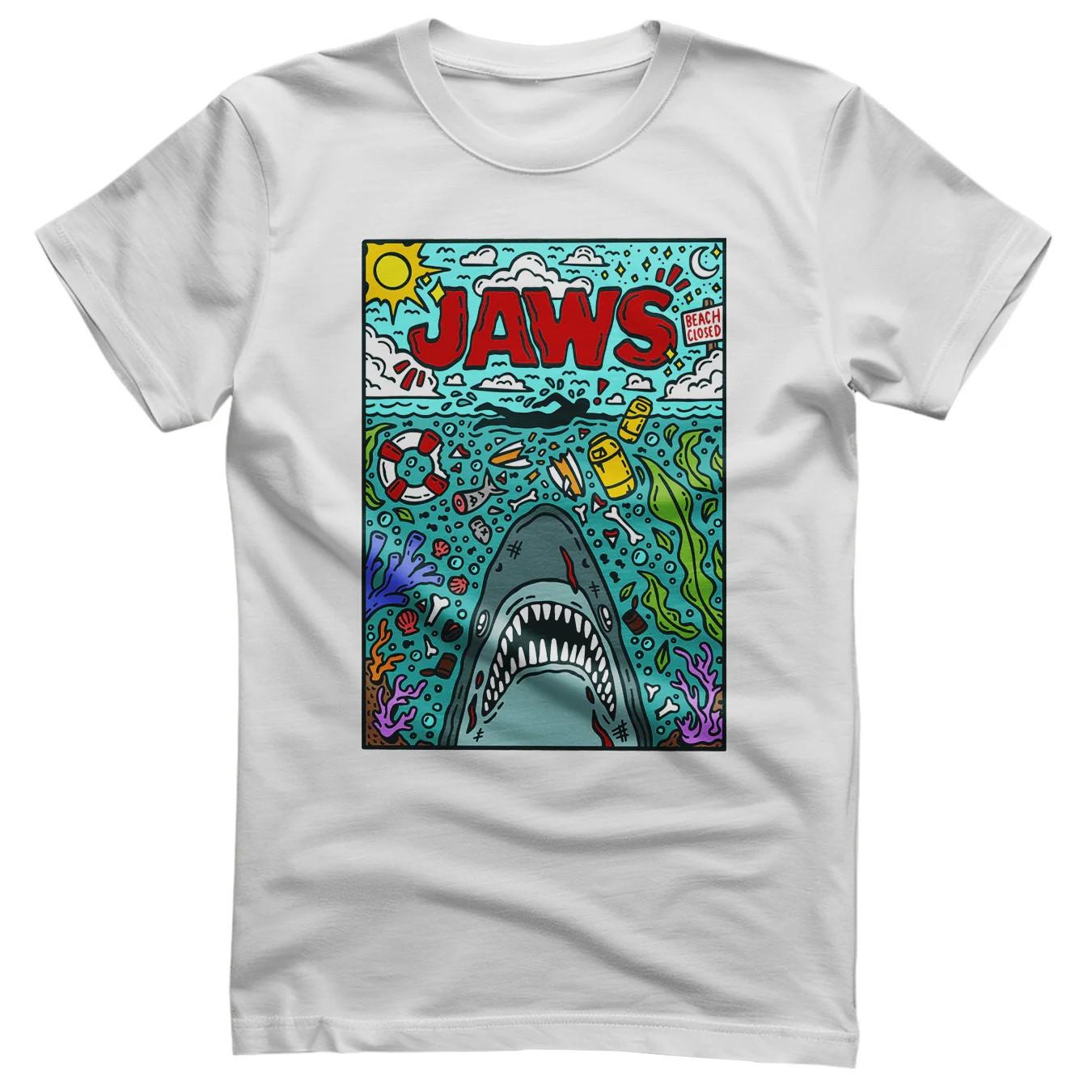 Officially Licensed JAWS Doodler Poster Men- XXXXL