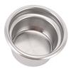 58mm Non Pressurized Filter Basket Single Layer Stainless Steel Portafilter Basket Coffee Machine Accessory for 4