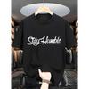 Men's Short-sleeved Shirt, Light, Breathable, Fashionable Printed T-shirt,  Perfect for Travel/ Summer/ Beach, Daily Casual/ Home
