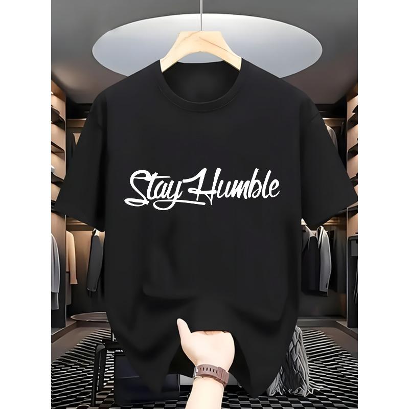

Men s Short-sleeved Shirt, Light, Breathable, Fashionable Printed T-shirt, Perfect for Travel/ Summer/ Beach, Daily Casual/ Home 4XL чорний