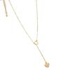 Collares Con Colgante New Trendy Simple Tiny Heart Chain Choker Link Necklace Gift For Women Girl  Jewelry Gifts Pendant