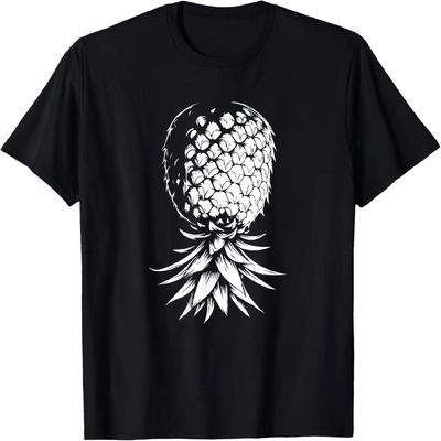 Swinging Lifestyle Pineapple Upside Down Pineapple Swinger T-Shirt