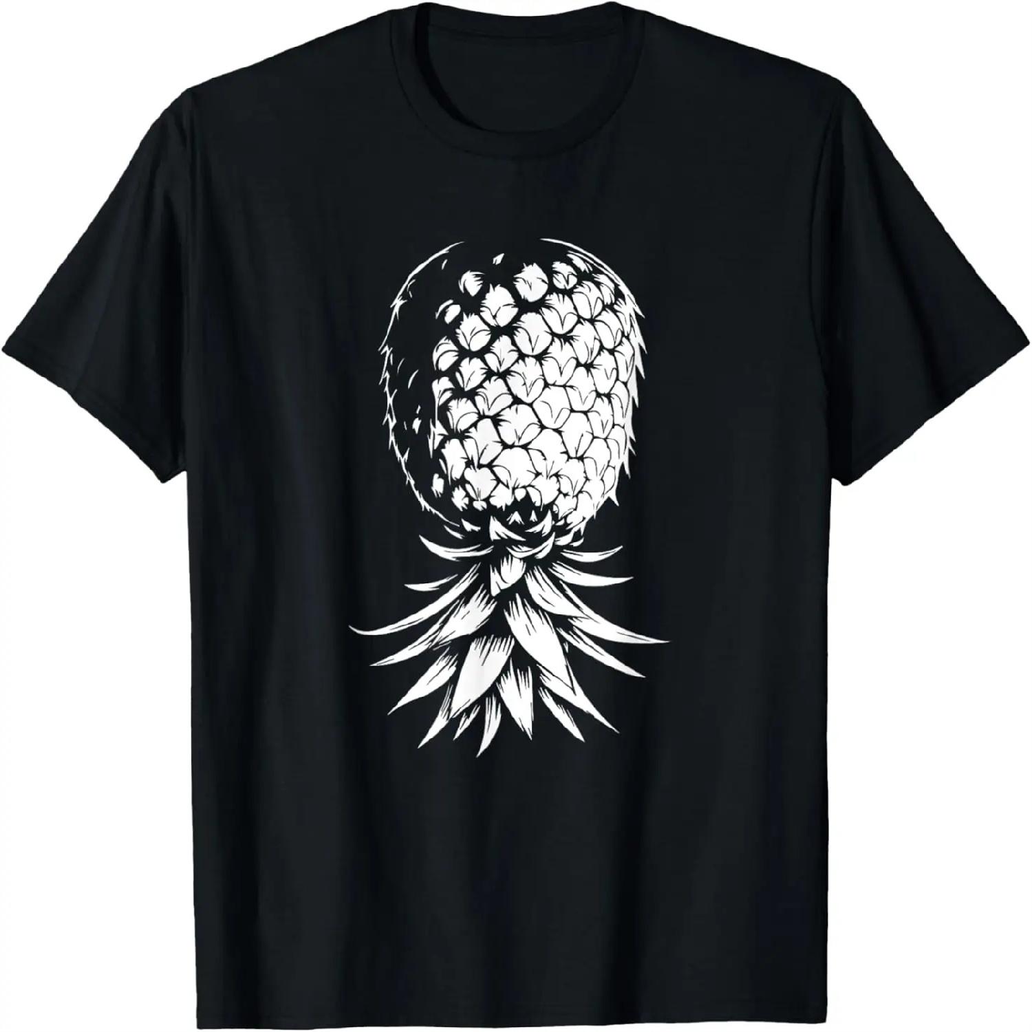 Swinging Lifestyle Pineapple Upside Down Pineapple Swinger T-Shirt S