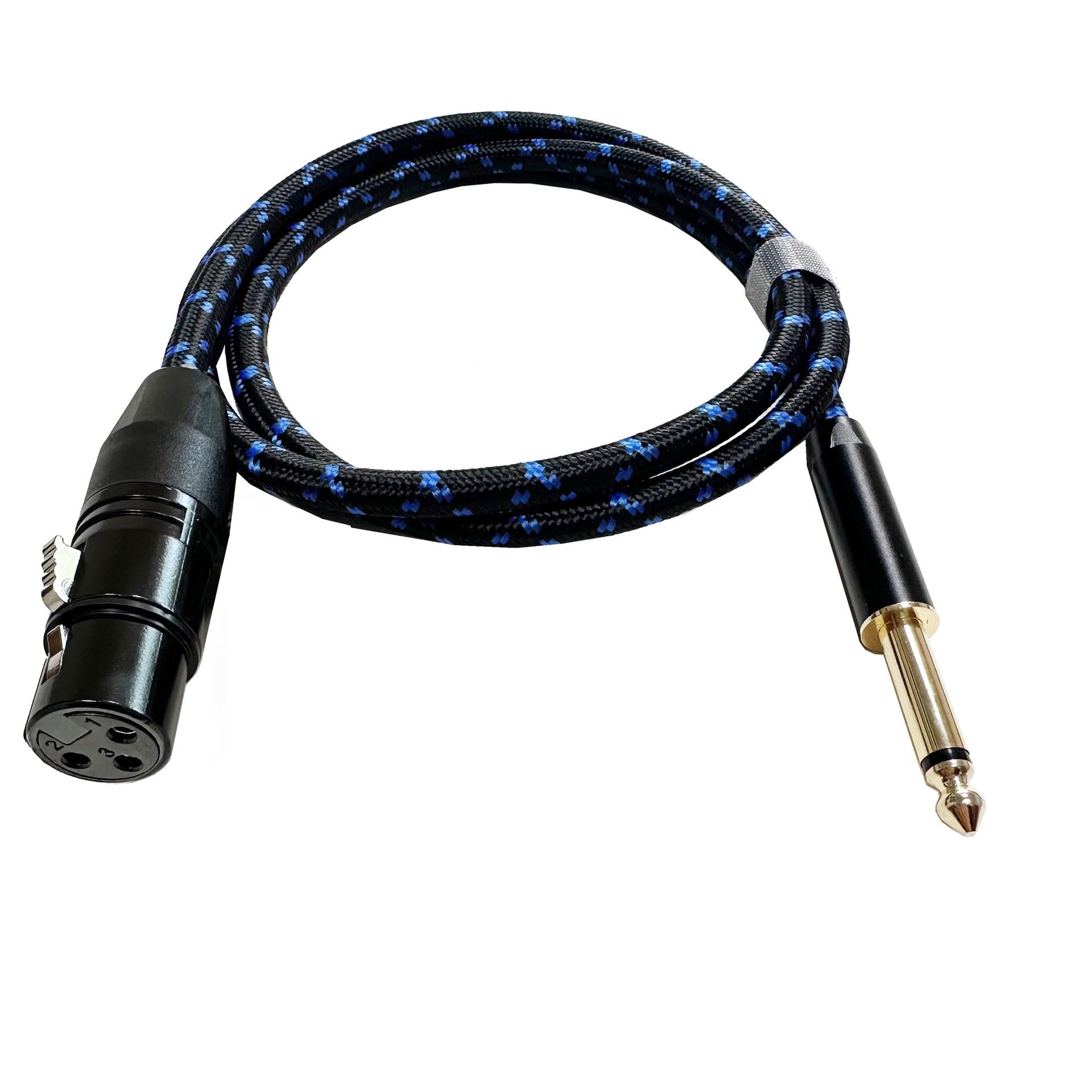 

6.5mm Dual Core to XLR Female Balanced Microphone Cable 1m