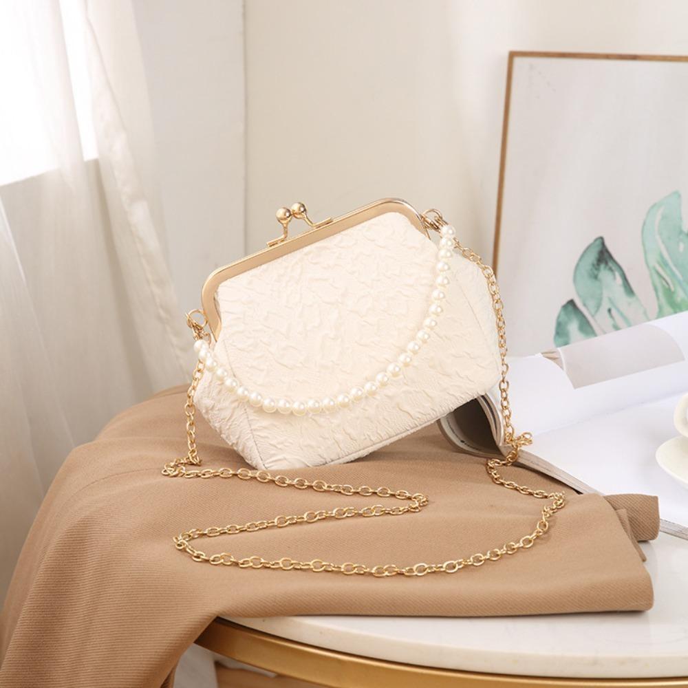 Cloth Chinese Style Crossbody Bag Solid Color Vintage Women's Handbag Lady/Girls
