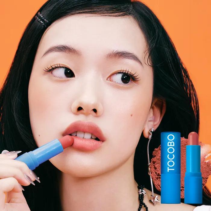 Tokobo Powder Cream Lip Balm (Select 1 of 7) 034 Peach Tart