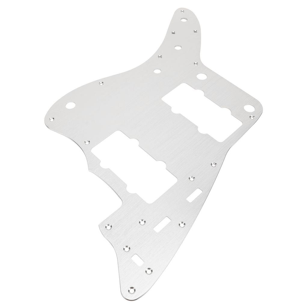 Electric Guitar Pickguard Scratch Plate 13 Holes Aluminium Alloy Guitar Anti Scratch Guard Plate