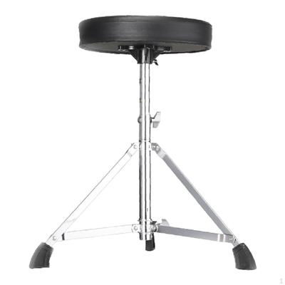 Siège de Batterie Tabouret de Batterie Instrument de Percussion Accessoires Siège Rembourré Hauteur Réglable pour Débutant