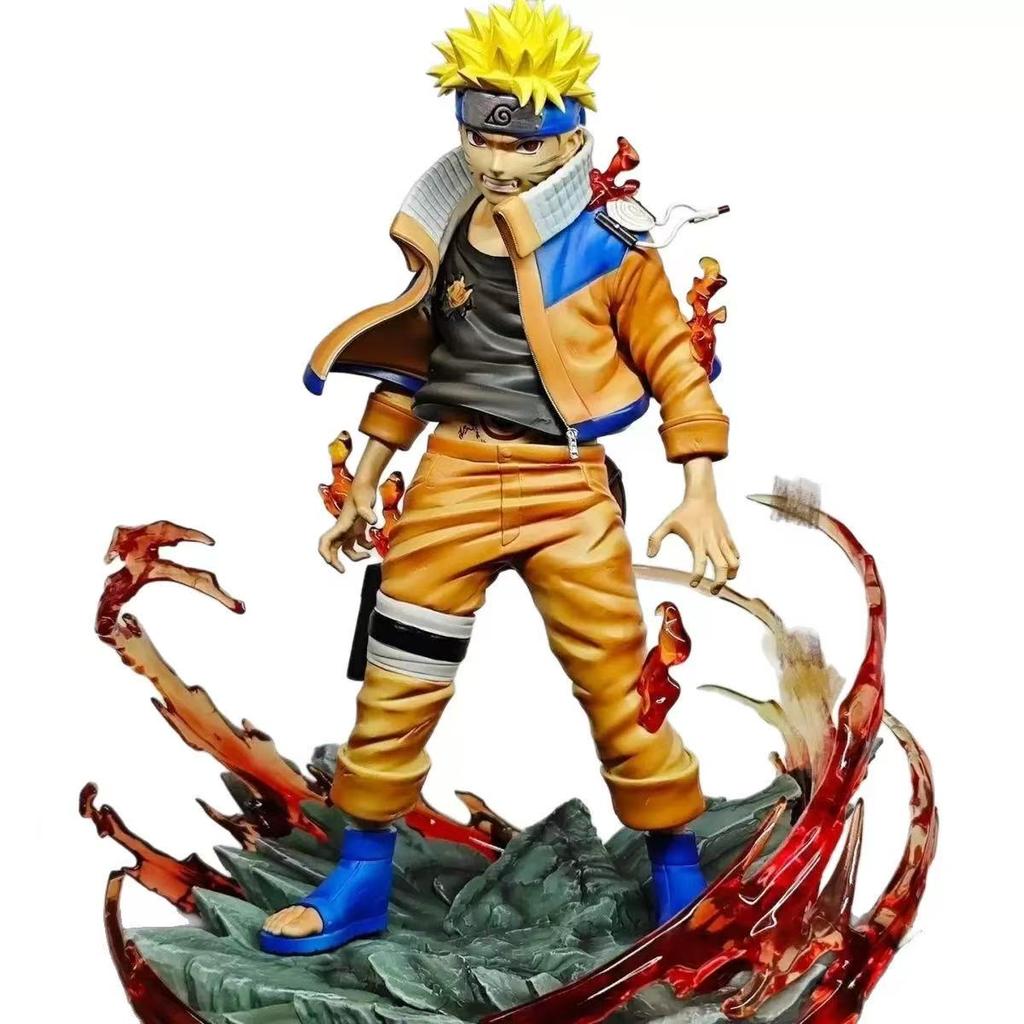 Naruto Figure Uzumaki Naruto Action Figures Two Heads Figurine Pvc Doll Statue Collection Desk Decoration Model Toy Kids Gifts