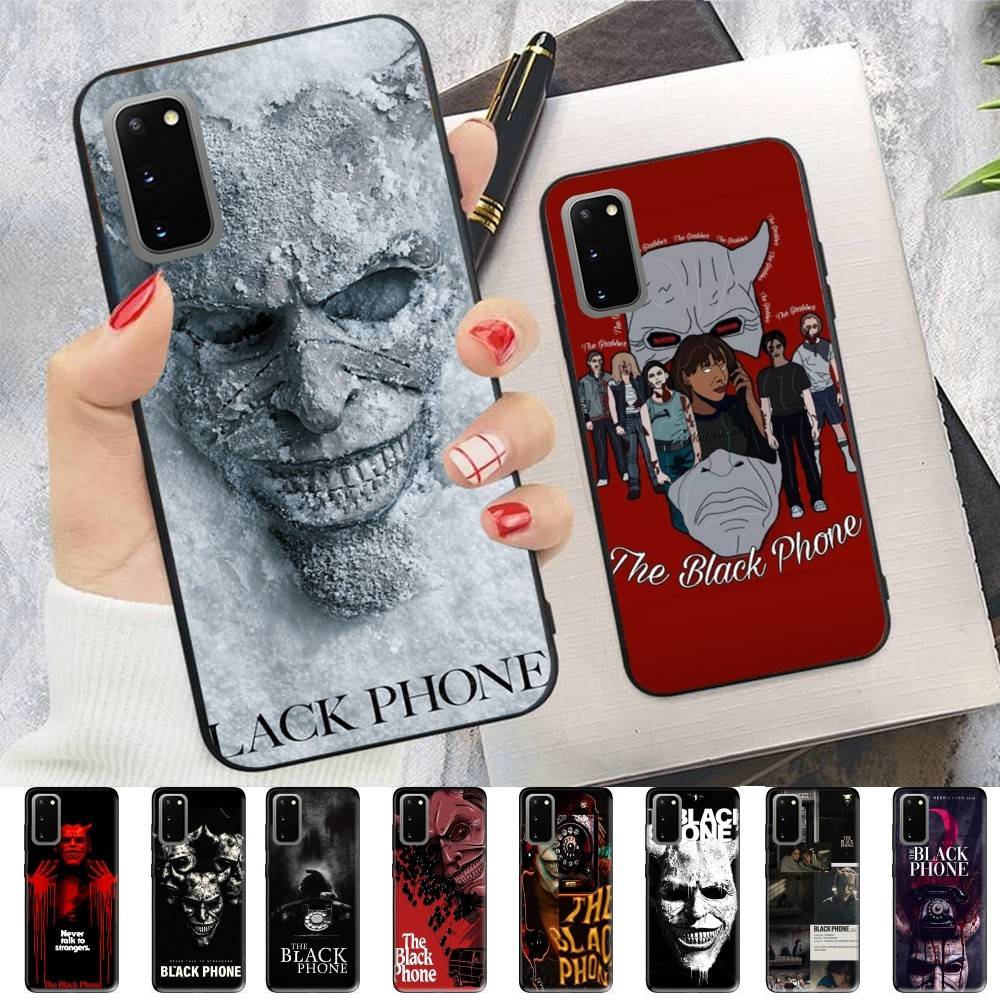 Horror Movie The B-Black P-Phone Phone Case For Samsung S 24 Fe 25 Ultra Plus 20 Lite 21 30 22 23 24 22 Ultra 5G Fundas