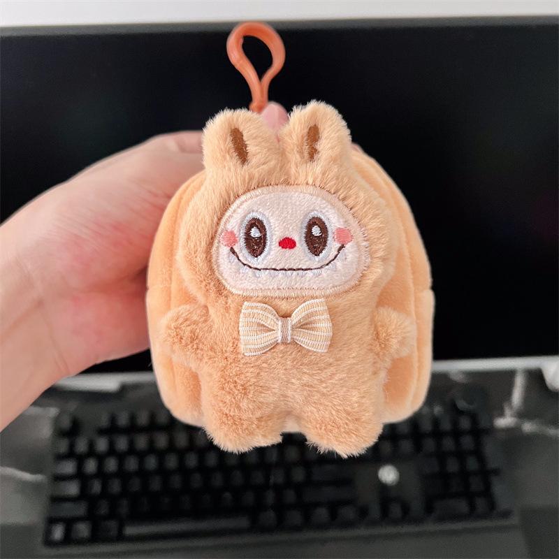 

New Labubu Little Rabbit Wallet Cartoon Cute Mini Bag Portable Carry Can be Hanging Bag