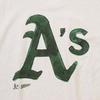 New Era Oakland AThleTics Drawing T shirT oaTmeal Melange 15147541