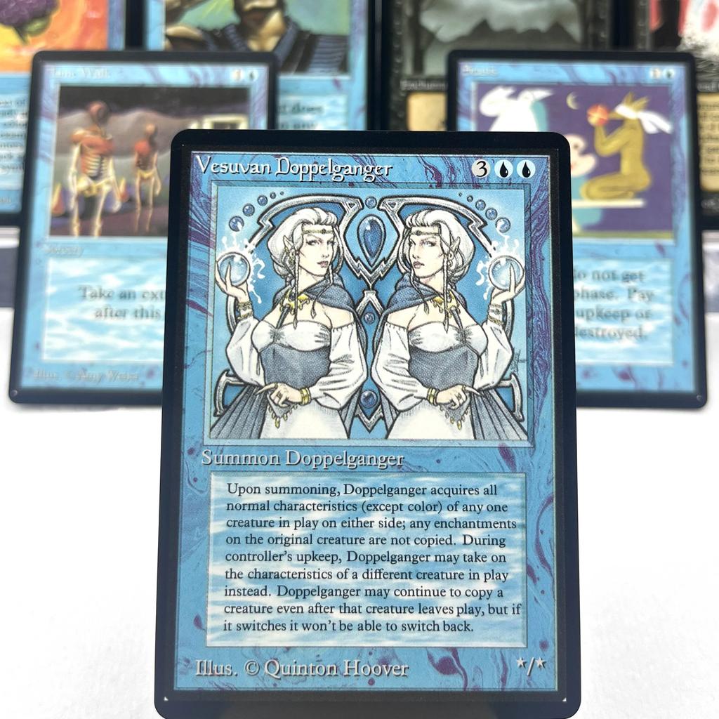 BETA NORMAL1-01 TCG Cards for Home Play magical Proxy Armageddon Vesuvan Doppelganger the Time Walk Balance Personal gather