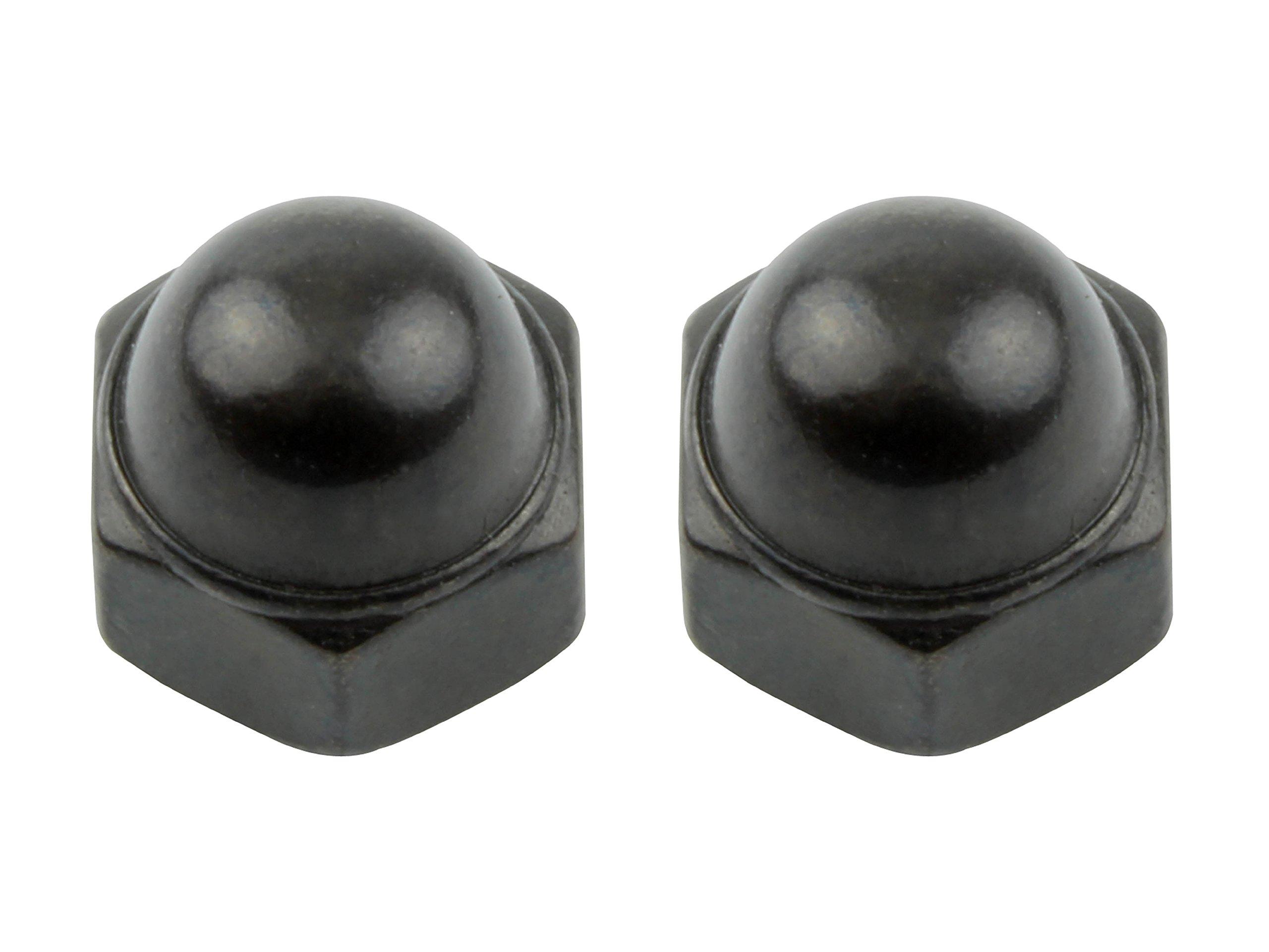

POSH FAITH Motorcycle Supplies Cap Nut Stainless Steel Black 2 M6 чёрный