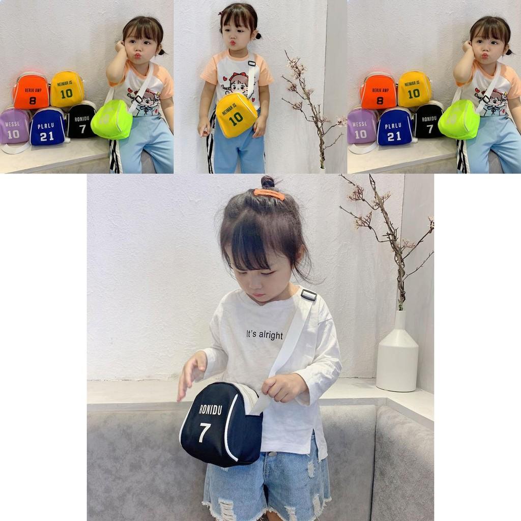 Stylish Versatile Single Shoulder Bag For Kids Mini Cute Crossbody Bag With Fun Letters