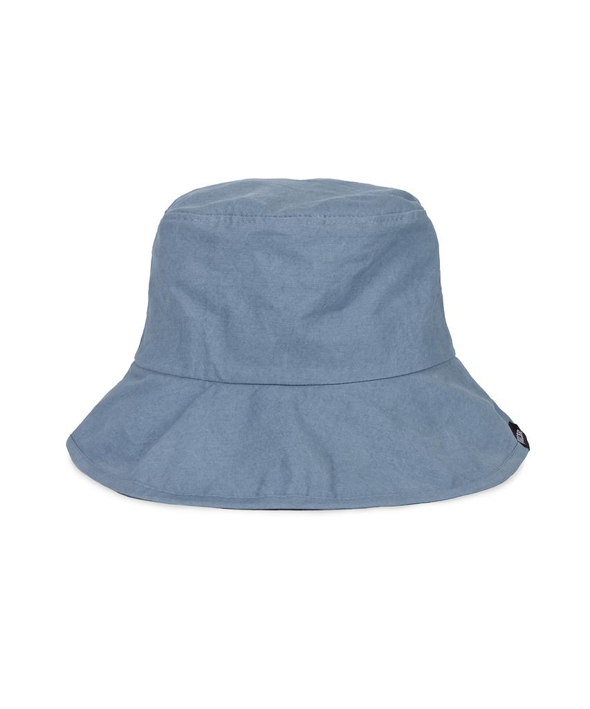 Bajal Wide Brim Washed Bucket Hat Sky Blue