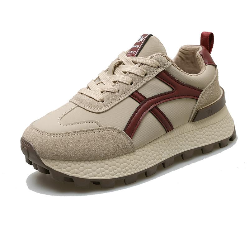 

Ретро Forrest Gump Shoes Жіночі 2024 Нове універсальне взуття Doudou Дихаючі тонкі легкі повсякденні кросівки 40 коричневий