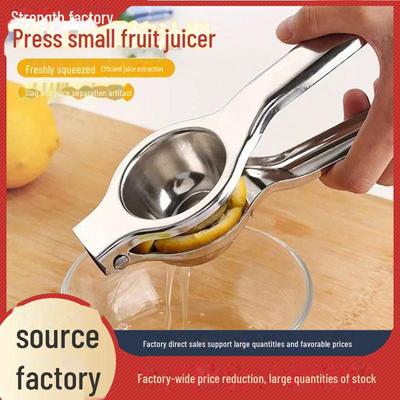Stainless Steel Hand-Pressed Lemon & Orange Juicer