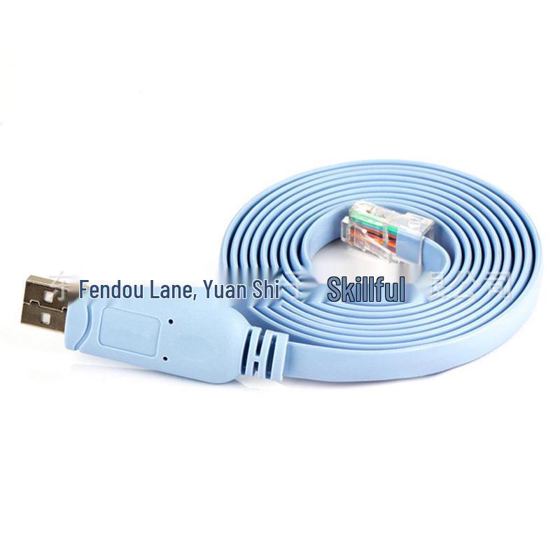 USB To RJ45 Console Cable for Cisco, H3C Router, Switch & Firewall Configuration