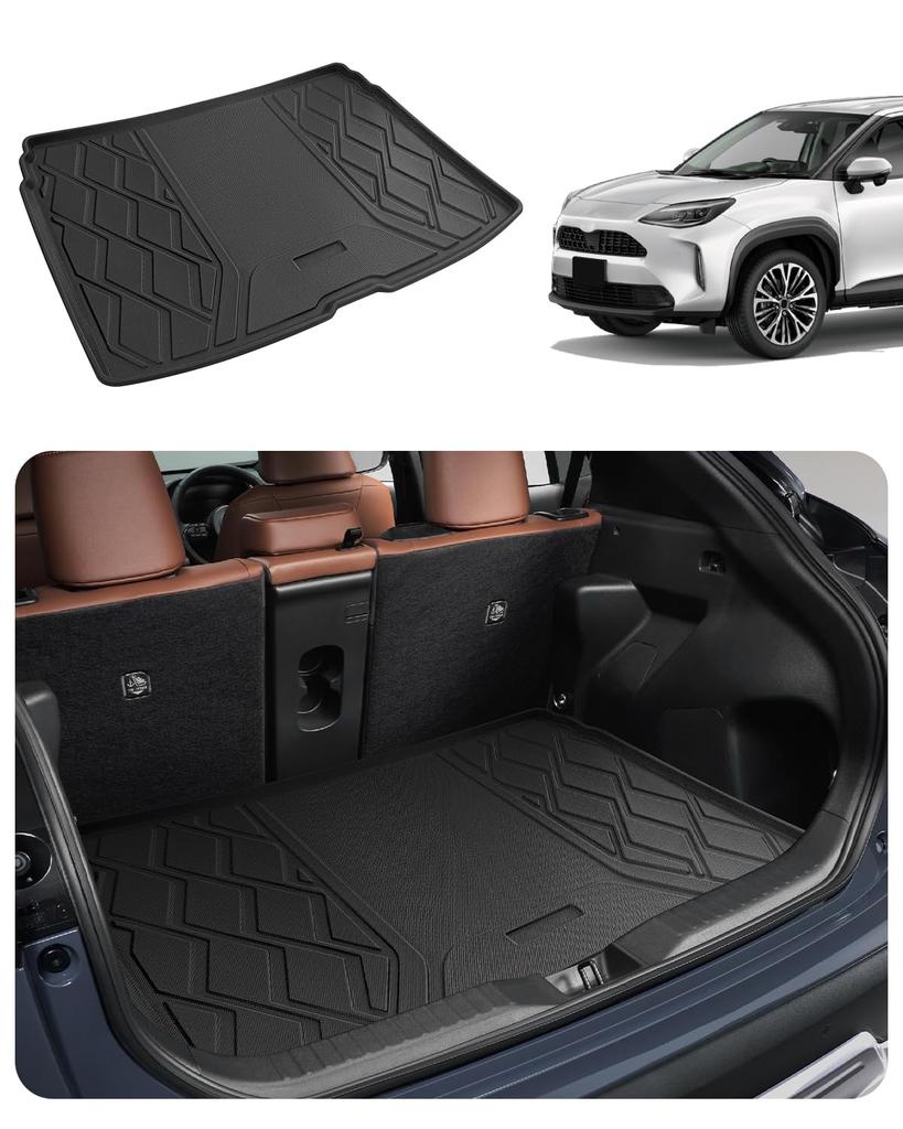 SKTU Luggage Mat, For Toyota Yaris Cross, Trunk Mat, One-Piece Tarpaulin, Cargo Area Mat,