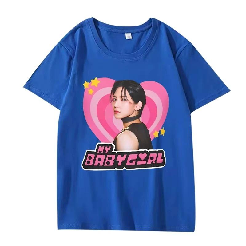 Ateez Yeosang Spin Off Shirt Y2k T Shirt Men Women Oversized Cotton Hot Sale Short Sleeve Summer Top Unisex Tops