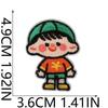 Cartoon Embroidered Patches DIY Style Embroidery Badge Patches Clothes Decor Emblem Badge  Boy Girl