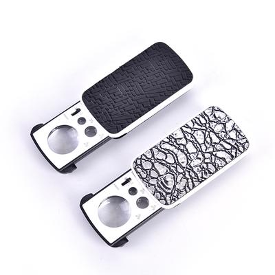 1Pc 30/60/90X Jeweler Magnifier Glass Acrylic Uv Led Slide Light Loupe