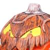 Halloween Pumpkin Light Extendable Talking Pumpkin Lantern Scary Mouth Open Pumpkin Decoration with Lights And Sound for Porch Patio Decor