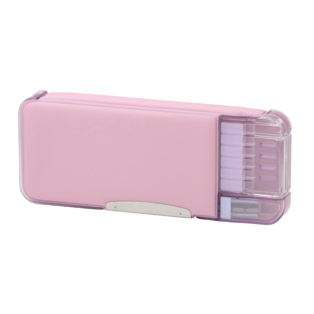 Sonic Pencil UkaSapo Pencil Slim Easy Pencil Check at a Pink Case, Double-Sided Case, Type, Glance, FD-6627-P розовый