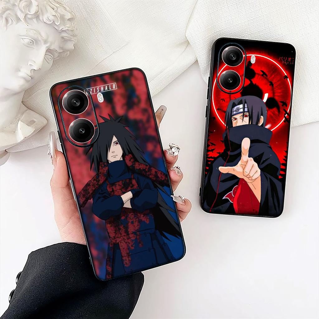 Itachi Uchiha Madaras Narutos Akatsuki Cover for Motorola Moto G86 G14 G35 G34 G45 G55 G67 G75 G85 G24 G15 G54 G57 Power Case