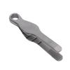Mini Keychain Tweezer TC4 Ti Alloy Portable Pocket EDC Small Tweezer Outdoor Gadget with Key Ring for Camping