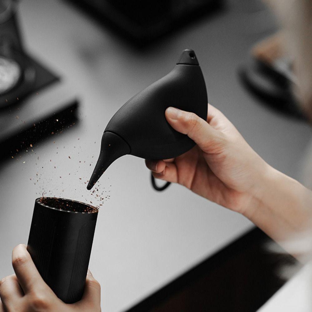 Flexible Coffee Powder Cleaning Air Blower Silicone Dust Cleaner Tool Camera