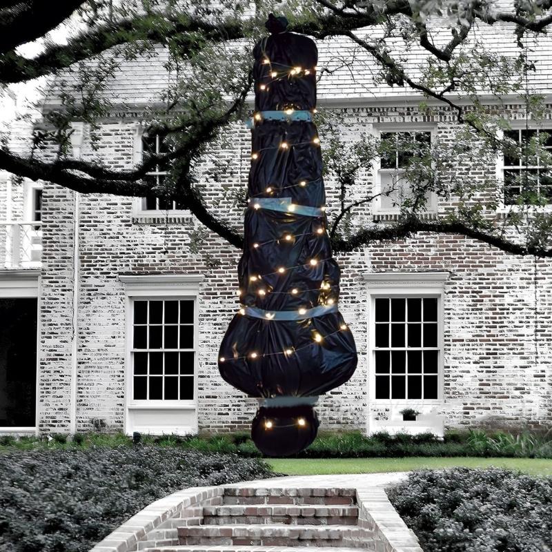 Halloween Gruselige Fake Leiche Realistische Tote Opfer Requisiten Halloween Dekoration Außen Rasen Terrasse Halloween Dekoration