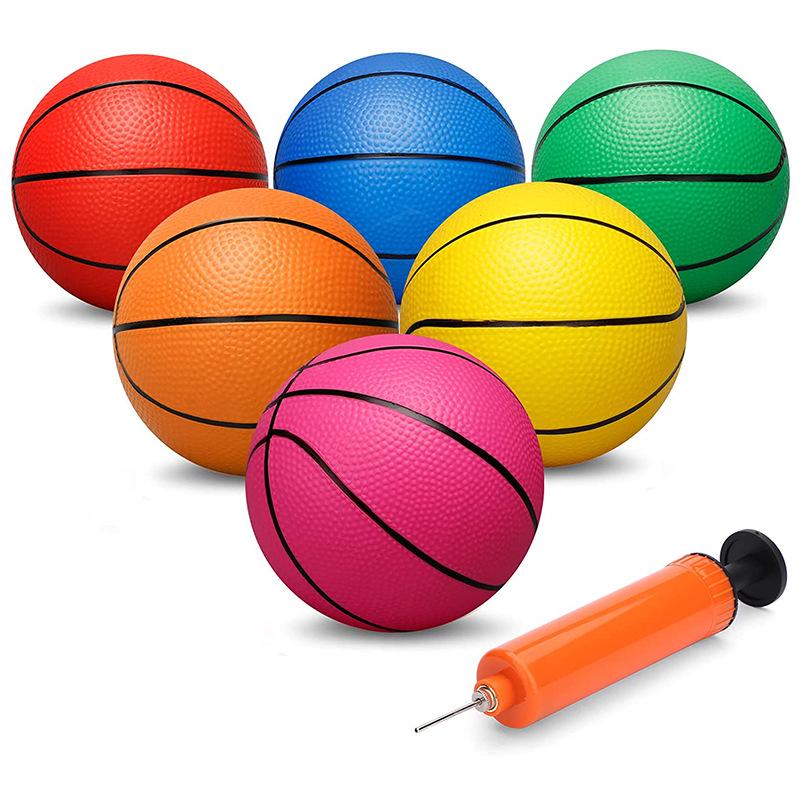 12cm Mini PVC Volleyball for Outdoor Beach & Baby Grip Training - Inflatable Water Play Toy